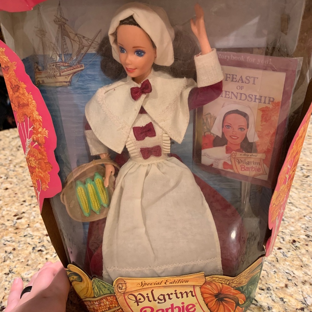 Vintage American Memories Collection 1994 Pilgrim Barbie Special Edition
